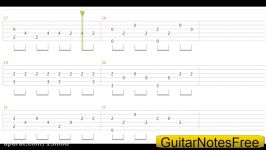 Blue  Bigbang Guitar Tab HD