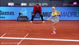 2017 Mutua Madrid Open Quarterfinals  Svetlana Kuznetsova vs Eugenie Bouchard 