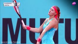 2017 Mutua Madrid Open Quarterfinals  Kristina Mladenovic vs Sorana Cirstea  W