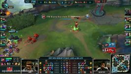 FW Karsa Graves VS TSM Hauntzer Fizz Highlights  2017 MSI Group Stage D2