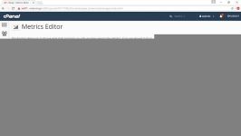 آموزش cPanel  قسمت 53 Metrics Editor