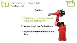 Exploiting Link Elasticity in a Conventional Industrial Robot Arm