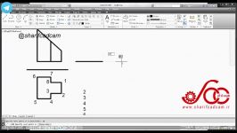 آموزش درس نقشه کشی صنعتی 2 استاد متقی پور فیلم 9