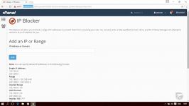 آموزش cPanel  قسمت 55 IP Blocker