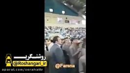 دانش آموزانی بالاجبار برای سخنرانی روحانی رفتند