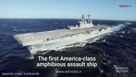 معرفی ناو هواپیمابر USS America دوبله فارسی