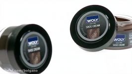 WOLY Medium BROWN Shoe Cream تمیز کننده کفش