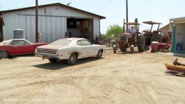 Farm Find Rescue Plymouth Duster Big Block Swap  Roadkill Ep. 40