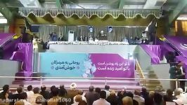 سخنرانی حسن روحانی در افتتاح پالایشگاه ستاره خلیج فارس
