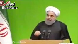 فیلم علت لرزش دست روحانی در مناظره