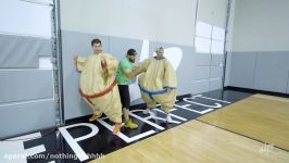 Giant Sumo Battle  Dude Perfect