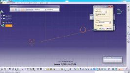 آموزش کتیا Catia  دستور انتقال کپی یک المان translate در محیط اسکچ