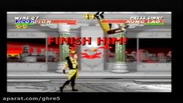 Ultimate Mortal Kombat 3 On SEGA Mega Drive Genesis Part 2 Scorpion playthrough