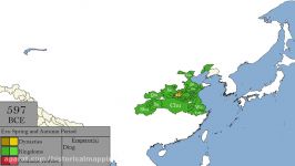 نقشه دودمان های پادشاهی چین دمو
