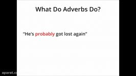 Learn English Adverbs  Grammar Lesson