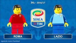 ROMA LAZIO 1 3 • DERBY Capitale • Serie A 201617 30042017 Film Le