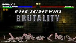 Mortal Kombat Trilogy Noob Saibot Very Hard Champion Ladder part 12