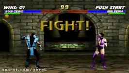 Mortal Kombat Trilogy Classic Sub Zero Very Hard Champion Ladder