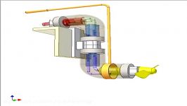 Azimuth thruster with Hobson’s joints