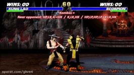 UMK3 MK3  Kung Lao Move List