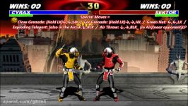 UMK3 MK3  Cyrax Move List