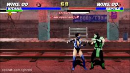 UMK3  Kitana Move List