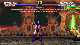 UMK3  Mileena Move List