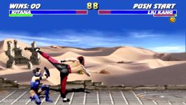 Ultimate Mortal Kombat 3 Arcade Kitana Playthrough 720p 60fps