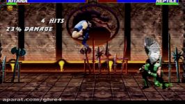 Mortal Kombat Trilogy PC Kitana Playthrough Very Hard HD 60fps