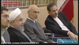 روحانی در مراسم قرعه کشی مناظره