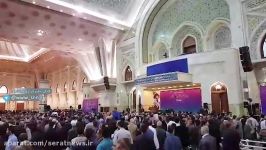 مجری برنامه روحانی کارگران رابه خُردکردن دهان تهدید کرد