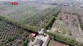 تصویربرداری هوایی باغ سیب مهرشهر کرج