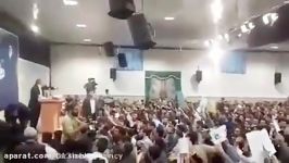 رجزخوانی دیدنی کلامی زنجانی در استقبال رئیسی