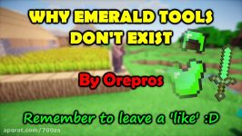 Why Emerald Tools Dont Exist  Minecraft