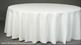 120 inch Round Polyester Tablecloth