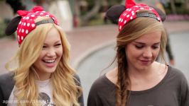 Olivia Holt and Gracie Benward at Disneyland