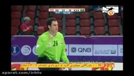 Mohsen babasafari Goalkeeper of an national handball team