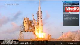 پرتاب فرود موفقیت آمیز موشک پروژه SpaceX