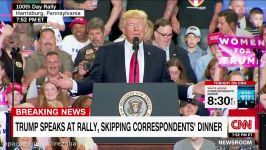 Trump slams WH correspondents dinner