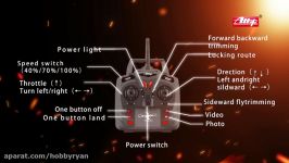 کوادکوپتر attop cyclone a10 a12