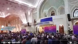 اتفاق عجیب در مراسم روز کارگر مجری برنامه روحانی کارگران معترض را حقوق قانون