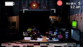 گیم پلی من Five Nights At Freddy 2