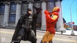 BATMAN VS IRON MAN  EPIC SUPERHEROES BATTLE