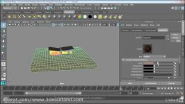 آموزش کامل یو وی مپینگ UV mapping روی آبجکت های استوانه ای مایا