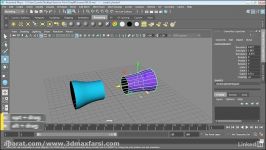 آموزش تبدیل سطوح منحنی مایا به نوربز maya NURBS جعفر صیدی