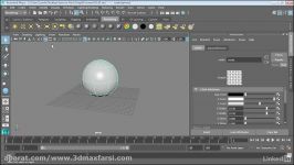 آموزش مایا ساخت مپ اعمال آن به آبجکت ها maya Create maps