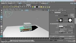 آموزش ایجاد سایه در رندرمایا Maya shadows