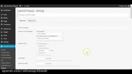 آموزش افزونه وردپرس لایر پاپ آپ  پی سی وب