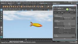 آموزش ایجاد افکت موشن بلور motion blur در منتال ری Mental Ray