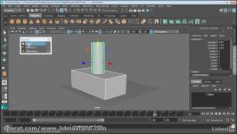 آموزش صفر تا صد مدل سازی مایا ابزار بولین maya modeling Boolean